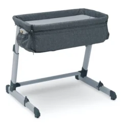 Simmons Kids' Dream Bedside Baby Bassinet Sleeper With Breathable Mesh And Adjustable Heights - Lightweight Portable Crib - Gray -Graco Sales GUEST 3d9a66e8 8389 4ce0 b85f 3252de0817aa
