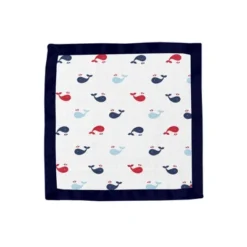 Bacati - Little Sailor Blue/Red Muslin 2 Pc Security Blankets -Graco Sales GUEST 3e222571 9deb 4a51 9297 0188ec48db46