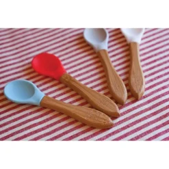 4pk Bamboo And Silicone Kid Spoons - Red Rover -Graco Sales GUEST 3ec7561c aa87 4762 aff7 12f40df64cc6