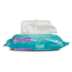 Hygea Flushable Personal Wipes With Aloe, 48 Wipes, 12 Packs, 576 Total