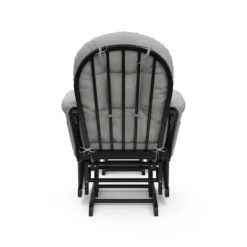 Storkcraft Hoop Glider And Ottoman - Black Frame/Light Gray Fabric -Graco Sales GUEST 3fab65a5 4814 4534 9a39 d06c88bfbf65