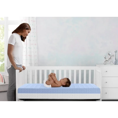 Delta Children Breathe Mattress - Breathable Baby Crib And Toddler Mattress With Cloud Core 3 Delta Children Breathe Mattress - Breathable Baby Crib And Toddler Mattress With Cloud Core