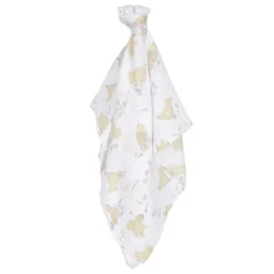 Lambs & Ivy Winnie The Pooh Swaddle Blanket & Plush Gift Set - 2pk -Graco Sales GUEST 40dc2fc3 81f2 43b6 b6de 117b08ed327a