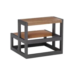 Barberry Wood And Metal Bed Steps - Powell 18 Barberry Wood And Metal Bed Steps - Powell -Graco Sales GUEST 410a31be f13c 49f1 8106 692231b77911