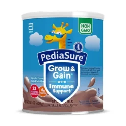 PediaSure Grow & Gain Non-GMO Shake Mix Chocolate Powder - 14.1oz
