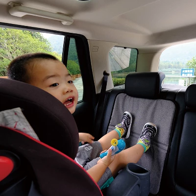 Joybi Black And Gray Child Seat Protection Mat, Protective Cover For Car Seats 5 Joybi Black And Gray Child Seat Protection Mat, Protective Cover For Car Seats - Image 3