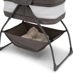 Delta Children TravelMate Compact Fold Bassinet - Gray Tweed 13 Delta Children TravelMate Compact Fold Bassinet - Gray Tweed -Graco Sales GUEST 423e9097 49c6 4416 9109 11b423963828