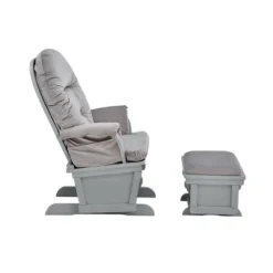 Suite Bebe Madison Glider And Ottoman - Gray Wood And Light Cloud Gray Fabric -Graco Sales GUEST 445f873e 4462 4798 b695 b6b657e5d231