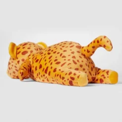 Cheetah Weighted Plush Kids' Throw Pillow Yellow - Pillowfortâ„¢