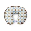 Bacati - 3 Pc Mod Diamond/Stripes Aqua Chocolate Hugster Feeding & Infant Support Nursing Pillow -Graco Sales GUEST 45c3d42f a403 4a21 ad8a 39ae3b86a65f
