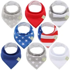 8pk Organic Baby Bandana Bibs, Baby Drool Bibs For Baby Boy, Girl, Baby Bibs For Infant, Newborn 41 8pk Organic Baby Bandana Bibs, Baby Drool Bibs For Baby Boy, Girl, Baby Bibs For Infant, Newborn -Graco Sales GUEST 4687f640 bd7c 43b0 83c9 42bf58068310