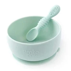 Simka Rose Silicone Baby Bowl And Spoon Set -Graco Sales GUEST 46a8cf9b 4b81 49e6 810f 1a4a3a2cf0ee