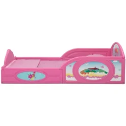 Toddler Trolls World Tour Plastic Sleep And Play Bed With Attached Guardrails - Delta Children -Graco Sales GUEST 46ef83c0 e1ce 4186 848c 587bf7c406ee