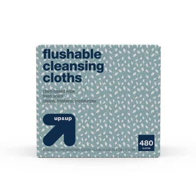 Flushable Cleaning Cloths - Fresh Scent - Up & Up™ 7 Flushable Cleaning Cloths - Fresh Scent - Up & Up™ - Image 5