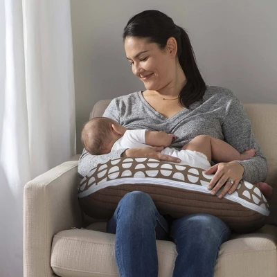 Boppy Best Latch Nursing Pillow - Mocha Half Domes 3 Boppy Best Latch Nursing Pillow - Mocha Half Domes