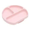 Bumkins Grip Dish Dining Plate - Pink -Graco Sales GUEST 485a37a5 c209 43ad 9472 1ba22166490f