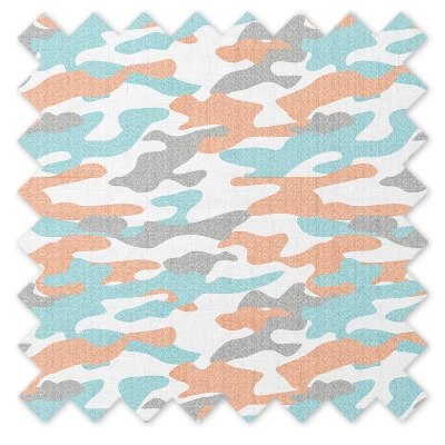 Jungle Safari Boys Aqua/Orange 2 Pack Muslin Swaddling Blanket 9 Jungle Safari Boys Aqua/Orange 2 Pack Muslin Swaddling Blanket - Image 7