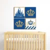 Big Dot Of Happiness Royal Prince Charming - Kids Room, Nursery Decor & Home Decor - 11 X 11 Inches Nursery Wall Art - Set Of 4 Prints For Baby's Room -Graco Sales GUEST 48b06800 9ffd 4649 8aa8 97513cdd0fe6