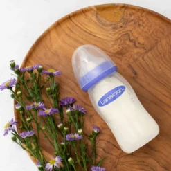 Lansinoh Baby Bottles For Breastfeeding Babies With 3 Medium Flow Nipples (Size 3M) - 8oz/3ct -Graco Sales GUEST 48c1cab1 6e34 45e3 96e3 8dad93d2d596