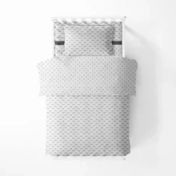 Bacati - Love/Hearts Muslin 4 Pc Toddler Bedding Set, Gray 11 Bacati - Love/Hearts Muslin 4 Pc Toddler Bedding Set, Gray -Graco Sales GUEST 493fc45e 5f9a 44bd b903 701814e765a4