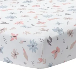 Lambs & Ivy Baby Blooms 3-Piece Pink Floral/Butterfly Baby Crib Bedding Set -Graco Sales GUEST 49644585 0017 4834 927b 2640cce3339c