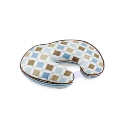 Bacati - 3 Pc Mod Diamond/Stripes Aqua Chocolate Hugster Feeding & Infant Support Nursing Pillow -Graco Sales GUEST 4a2ed6e5 de33 4569 8606 b6b75a78cd1c