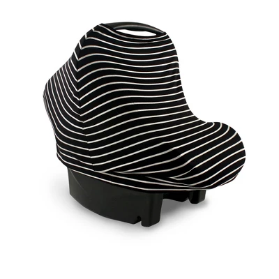 Yoga Sprout Baby Unisex Multi-use Car Seat Canopy, Black Stripe, One Size 3 Yoga Sprout Baby Unisex Multi-use Car Seat Canopy, Black Stripe, One Size