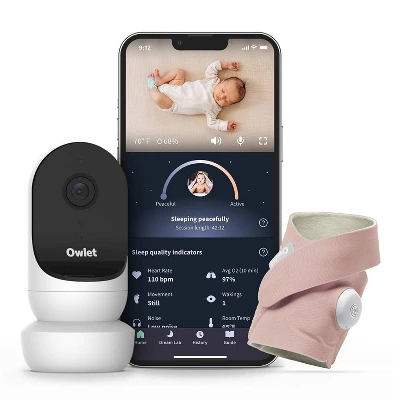 Owlet Dream Duo 2 Smart Baby Monitor - 1080p HD Video Baby Monitor With Dream Sock 10 Owlet Dream Duo 2 Smart Baby Monitor - 1080p HD Video Baby Monitor With Dream Sock - Image 8