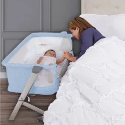 Dream On Me Skylar Bassinet And Bedside Sleeper - Blue 10 Dream On Me Skylar Bassinet And Bedside Sleeper - Blue -Graco Sales GUEST 4c517770 4e5a 495a 8409 50915415a06e