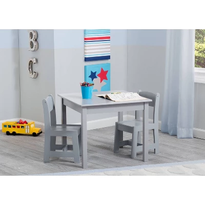 Delta Children MySize Kids' Wood Table And Chair Set 2 Chairs Included 3 Delta Children MySize Kids' Wood Table And Chair Set 2 Chairs Included