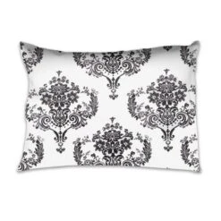 Bacati - Classic Damask Black Gray White 3 Pc Toddler Bed Sheet Set -Graco Sales GUEST 4d69dd41 48e3 4780 9001 b4c5f4a999fa