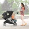 Chicco Bravo For 2 Double Stroller - Iron -Graco Sales GUEST 4f9681a6 c8f7 4766 a84e ee5abe271534