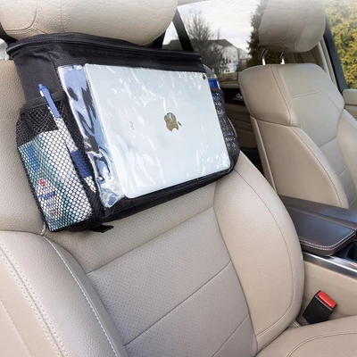 Lebogner Insulated Car Seat Organizer & IPad Or Tablet Holder With Insulated Compartments - Universal Fit 6 Lebogner Insulated Car Seat Organizer & IPad Or Tablet Holder With Insulated Compartments - Universal Fit - Image 4