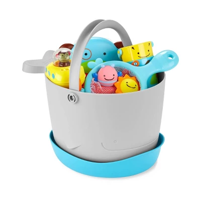 Skip Hop Moby Fun-Filled Baby Bath Toy & Bucket Gift Set - 2pc 5 Skip Hop Moby Fun-Filled Baby Bath Toy & Bucket Gift Set - 2pc - Image 3