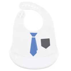 Hudson Baby Infant Boy Silicone Bibs 2pk, Handsome Just Like Dad, One Size -Graco Sales GUEST 50b9e992 2ba8 4a34 977c 5fc3bf1ff76c