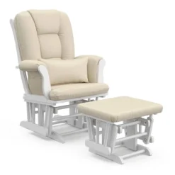 Storkcraft Tuscany White Frame Glider And Ottoman -Graco Sales GUEST 50e76190 8327 42b7 828c 9f3bd10ccc6c