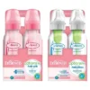 Dr. Brown's Dr. Brown's Options+ Anti-Colic Bottle - Pink And Clear - 8oz/4pk -Graco Sales GUEST 514775c1 be68 4da7 bd06 0404d26c9fed