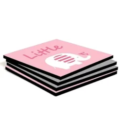 Big Dot Of Happiness Pink Baby Elephant - Kids Room, Nursery Decor And Home Decor - 11 X 11 Inches Nursery Wall Art - Set Of 4 Prints For Baby's Room 10 Big Dot Of Happiness Pink Baby Elephant - Kids Room, Nursery Decor And Home Decor - 11 X 11 Inches Nursery Wall Art - Set Of 4 Prints For Baby's Room -Graco Sales GUEST 52e0e9b0 98d4 4cb6 b9d4 3f246c6ea0fe