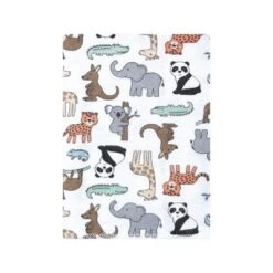 Hudson Baby Unisex Baby Cotton Flannel Burp Cloths Bundle, Zoo Animals, One Size -Graco Sales GUEST 53063925 ea2b 4579 a31f 5ce8c7d33d73