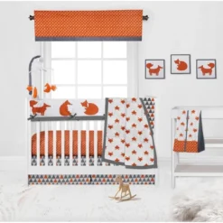 Bacati - Playful Fox Orange/Grey Musical Mobile -Graco Sales GUEST 558a6b76 bd96 4a6d bb1c c5e8229a3e3f