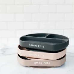 Simka Rose Silicone Suction Plate For Baby And Toddler -Graco Sales GUEST 55c49a1e 24f1 450b b887 15d1354d497c