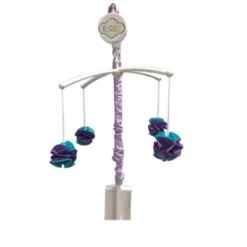 Bacati - Paisley Isabella Purple Lilac Aqua 10 Pc Crib Bedding Set With Long Rail Guard Cover -Graco Sales GUEST 567351e1 828f 4ac9 ac88 0a9565d0dcb4