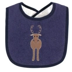 Hudson Baby Infant Boy Cotton Terry Drooler Bibs With Fiber Filling, Boy Woodland, One Size -Graco Sales GUEST 58cd8665 5020 4214 a5c1 ae57fe3fdb84