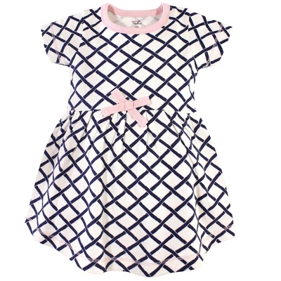 Touched By Nature Baby And Toddler Girl Organic Cotton Short-Sleeve Dresses 2pk, Bright Butterflies 3 Touched By Nature Baby And Toddler Girl Organic Cotton Short-Sleeve Dresses 2pk, Bright Butterflies