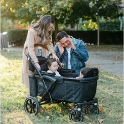 Larktale Sprout Single-to-Double Stroller/Wagon - Expandable And Foldable Stroller Wagon For Kids With Canopy, Storage, And Accessories - Byron Black -Graco Sales GUEST 5a735677 13c2 4ec0 b517 bd9e7256365a