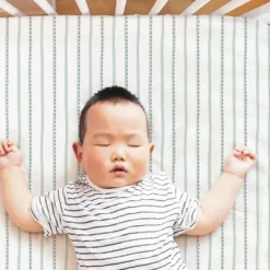 The Peanutshell Not So Basic Elephant 4-Pack Crib Fitted Sheet Set In Grey/White -Graco Sales GUEST 5a924b07 093a 4d8d 9085 eae726831dd8