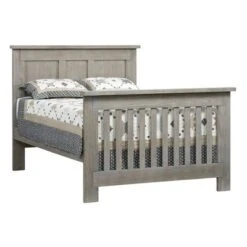 SOHO BABY Hanover Full-Size Bed Conversion Kit - Oak Gray
