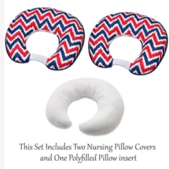 Bacati - 3 Pc Chevron/Dots Nany Red Hugster Feeding & Infant Support Nursing PillowMixNMatch Navy/Red Nursing Pillow 12 Bacati - 3 Pc Chevron/Dots Nany Red Hugster Feeding & Infant Support Nursing PillowMixNMatch Navy/Red Nursing Pillow -Graco Sales GUEST 5d05fea4 a7a9 421d ab71 ff5256782170