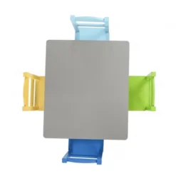 5pc Kids' Wood Table And Chair Set Green/Blue/Gray - Humble Crew -Graco Sales GUEST 5da43338 4eb9 4396 ba3e af72b167dd9d