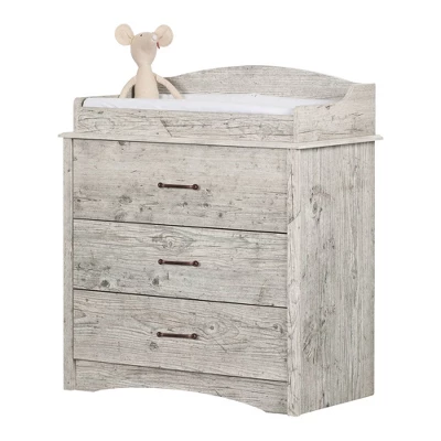South Shore Helson Changing Table With Drawer - Seaside Pine 9 South Shore Helson Changing Table With Drawer - Seaside Pine - Image 7